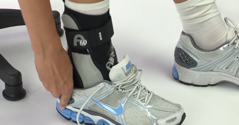 Size and Fit of Aircast A60 Ankle Brace