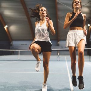 Having good technique and form in Tennis